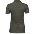 thumbnail image 3 of Tee Jays - Polo Luxury Elástico para Mujer (Verde Intenso), 3 of 3