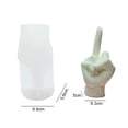 thumbnail image 3 of Molde De Dedo Medio Moldes para hornear 3Dartesanía de silicona DIYregalo multiusos no tóxico para fiestas navideñas Tmvgtek Libre de BPA, 3 of 9