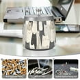 thumbnail image 6 of Yayeee Ashtray with Lid for Cigarette Smokeless Stainless Steel Home Ash Holder, White Cute Cats, 6 of 7