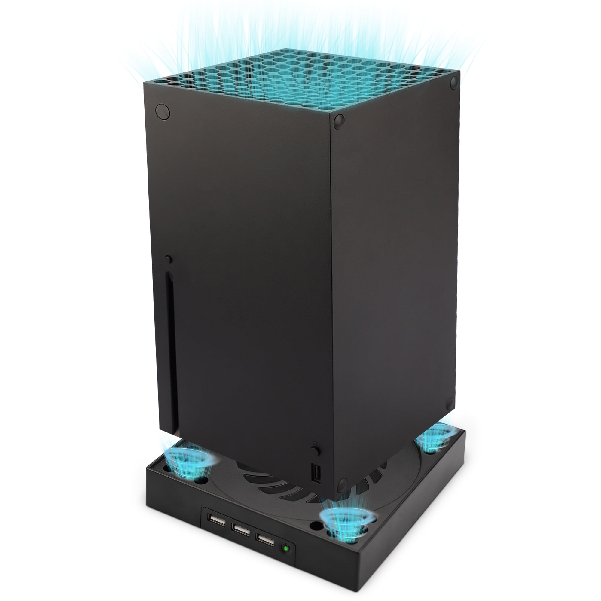 Xahpower Cooling Fan Stand for Xbox Series X, Dual Purpose Cooler