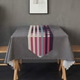 thumbnail image 7 of GZHJMY Table Runner 13x70 Inch, Geometric Plaid Striped Table Runner for Dining Kitchen Wedding Party Decoractions Home Decor, 7 of 7