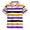 662Multicolour2517, variant on MEZZALL Carnival Short Sleeve Boys Striped Polo Shirt With Buttons Classic Collar And Chest Pocket Casual Tops For Teenagers Birthday Toddler Blouses Clothing