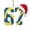 C, variant on BCMMKLPP Santa Says Six Seven Christmas Ornament 2025, 2D Acrylic Funny 67 Meme Ornament, Funny Christmas Ornaments 2025, Santa Ornaments for Christmas Tree