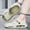Light Green, variant on Men's Air Cushion Shock-Absorbing Two-Way Slide Sandals, New Functional Style Platform Slippers with Adjustable Heel Strap, Casual Sports Beach Sandals, Slip-On Slides for Indoor and Outdoor Use