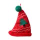 thumbnail image 1 of Mini gorro navideño con pompón, tejido decorativo, creativo, para pared, gorro de Papá Noel. Arbol de navidad rojo, 1 of 9