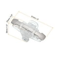 thumbnail image 2 of Unique Bargains Gaming Trigger Mobile Game Controller 1 Pair Fire Keys Sensitive Shoot Adjustable Buckle Clear, 2 of 5