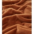 thumbnail image 4 of Cozy Haven Oversized Faux Fur Throw Blanket, Copper, 50" x 72", 4 of 10