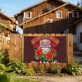 thumbnail image 6 of Day Dead Skull Mexican Mexico Four Hole Decorated Banner Flag for Garden Yard Home Decoration Indoor Outdoor 4x6 Ft, 6 of 7