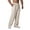 Beige, variant on cfhntfmh Men's Baggy Sweatpants Wide Leg Lounge Workout Pants with Pockets Lightweight Breathable Open Bottom Trousers