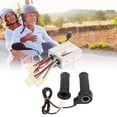 thumbnail image 4 of Electric Bike Brush Controller Kit, Electric Bike Controller Kit Aluminum Alloy Controller And Throttle Handle Set With For Riding 24V 500W, 4 of 8