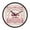 Nordic Motifs, variant on Indoor 12' Voice-Activated Luminous Decoration Wall Clock With LED Night Light Santa Claus Face