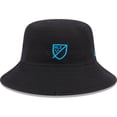thumbnail image 3 of Men's New Era Black Charlotte FC Kick Off Bucket Hat, 3 of 3