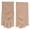 Beige, variant on Professional Fiber Cotton Nail Art Gloves for Gel Nail Lamp Anti-UV Half Finger Exposure Manicure Protective Tool, Black (7.1 x 3.3 inches / 18 x 8.5 cm), 1 Pair