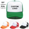 thumbnail image 2 of Custom Print Logo Summer Adjustable Foam Trucker Hat Dad Hat for Kids Trucker Cap Boy Girls Mesh Caps For School Activity GorrasPrint logo&Kids SIZE(48-52CM) Gao Jinjia LED, 2 of 2