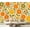Color 1, variant on Wall Mural Peel and Stick Colorful Large Scale Hand Drawn Floral Seamless Retro 70s Style Self-Adhesive Wallpaper Removable Wall Decal Wall Sticker Home Decor for Living Room Bedroom 100"x144"
