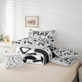 thumbnail image 6 of jejeloiu Teens Gamepad Twin Bedding Sets 7-Piece,Modern Gamer Bedding Comforter Set,Sketch Video Game Sheet Sets For Boys Kids,Ultra Soft Home Decor Reversible, 6 of 8