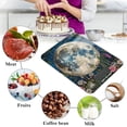 thumbnail image 4 of Digital Kitchen Food Scale Weight Grams Oz for Baking Cooking Coffee 11lb 0.05oz/1g Glass Wildflowers and Trees Surrounded Full Moon, 4 of 7