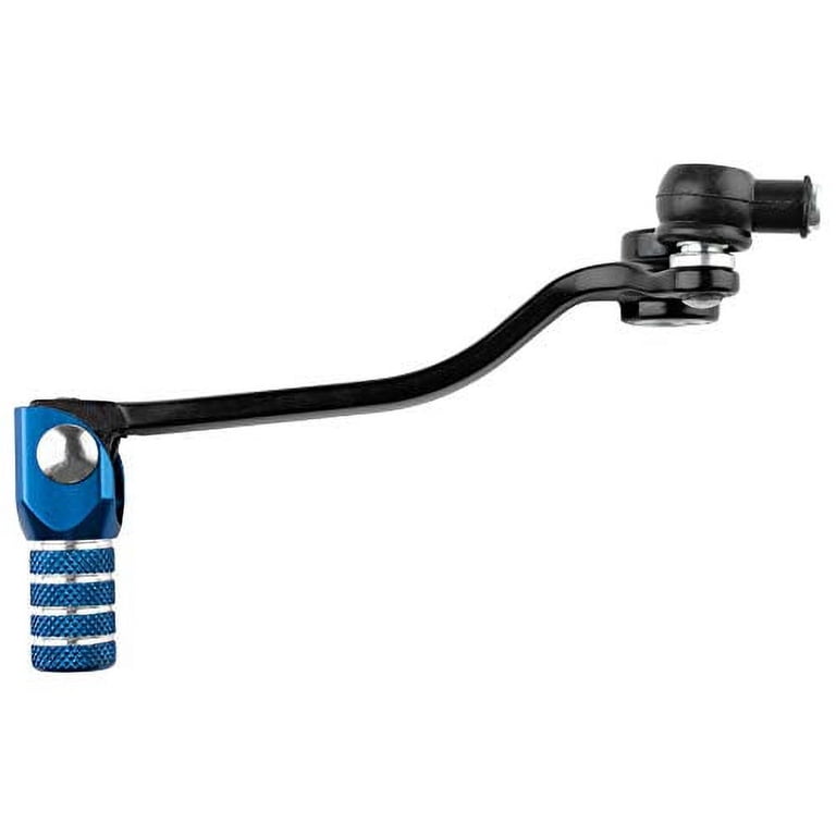 Tusk Folding Shift Lever Black/Green Tip - Fits: Kawasaki
