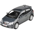 thumbnail image 3 of 2001 Honda Civic Type R EP3 Cosmic Gray Metallic 1/64 Diecast Model Car by Paragon Models, 3 of 4