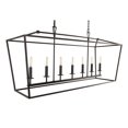 thumbnail image 6 of Norwell Lighting - 7 Light Linear Cage Pendant In Traditional and Classic, 6 of 7