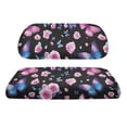 thumbnail image 2 of Pzuqiu Golf Seat Covers Comfortable Polyester, Compatible with Golf Cart Outdoor, for Golf Carts Club Car Precedent, Butterflies Rose, 2 of 9