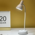 thumbnail image 5 of Led Desk Lamp Eye Protection Reading Light Battery Operated Portable Bedside Table Lamp for Students Dorm Room Study Desk, UKHBMC | White, 5 of 6
