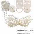 thumbnail image 2 of Vertical Beaded Chain Cord With Blind Chain Connecting Clips For Roller Blinds And Vertical Shades, 2 of 4