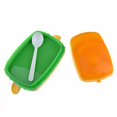 thumbnail image 4 of Lovely Oblong Shape Three-tier Plastic Lunch Box, 4 of 4