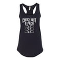 thumbnail image 2 of Go All Out Check Out My 6 Pack Tacos Funny  Sleeveless Tank Top T-Shirt Mens/Women/Flowy/Fitted, 2 of 2