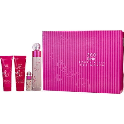 perry ellis 360 pink gift set