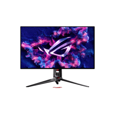ASUS ROG Swift 32" 4K OLED Gaming Monitor PG32UCDP WOLED, Dual mode 4K 240Hz, FHD 480Hz, 0.03ms, G-SYNC Compatible, Custom Heatsink, AI Gaming, 99% DCI-P3, True 10-bit, USB-C 90W