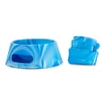 thumbnail image 4 of Silipint: Aqua-Fur Silicone 18oz Dog Bowl, Colapsible/Foldable, Arctic Sky, 4 of 9