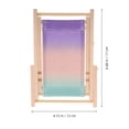 thumbnail image 2 of OUNONA Desktop Phone Holder Beach Chair Shape Cloth Multi 1Pcs Indoor Use, 2 of 8