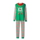 thumbnail image 2 of Conjunto de pijamas navideños a juego para toda la familia de Fiomva, para adultos y niños, con estampado de ciervos y pantalones a cuadros, ropa de dormir, 2 of 8