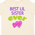 thumbnail image 4 of Inktastic Best Lil Sister Ever Girls Toddler T-Shirt, 4 of 5