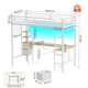 thumbnail image 2 of Litera Base Cama Individual Escritorio L Blanco, 2 of 8