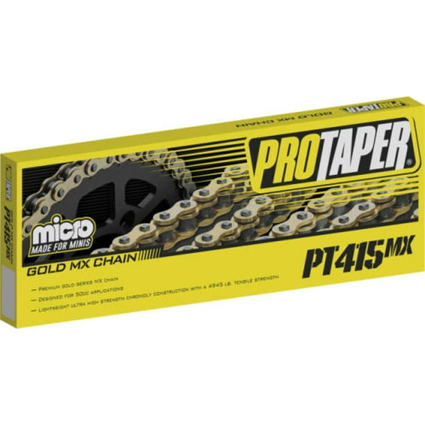 ProTaper Chaîne 415MX, 120 Maillons - Or