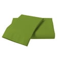 thumbnail image 2 of BedDecor 600 TC 100% Egyptian Cotton 3 Pcs Duvet Cover Solid (Parrot Green,Full /Queen), 2 of 7