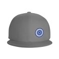 thumbnail image 2 of ZICANCN Blue Chakra Mandala Baseball Caps, Trucker Hats for Men And Women, Adjustable Breathable Flat Caps, Gray, 2 of 8
