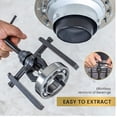 thumbnail image 4 of Bearing Removal Tool, Large Torsion 2 Claw Bearing Puller 6 Inch Labor Saving  for Automobile Motorcycle Vehicle, 4 of 7