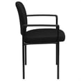 thumbnail image 3 of Kingfisher Lane Stackable Side Guest Chair in Black with Arms, 3 of 4