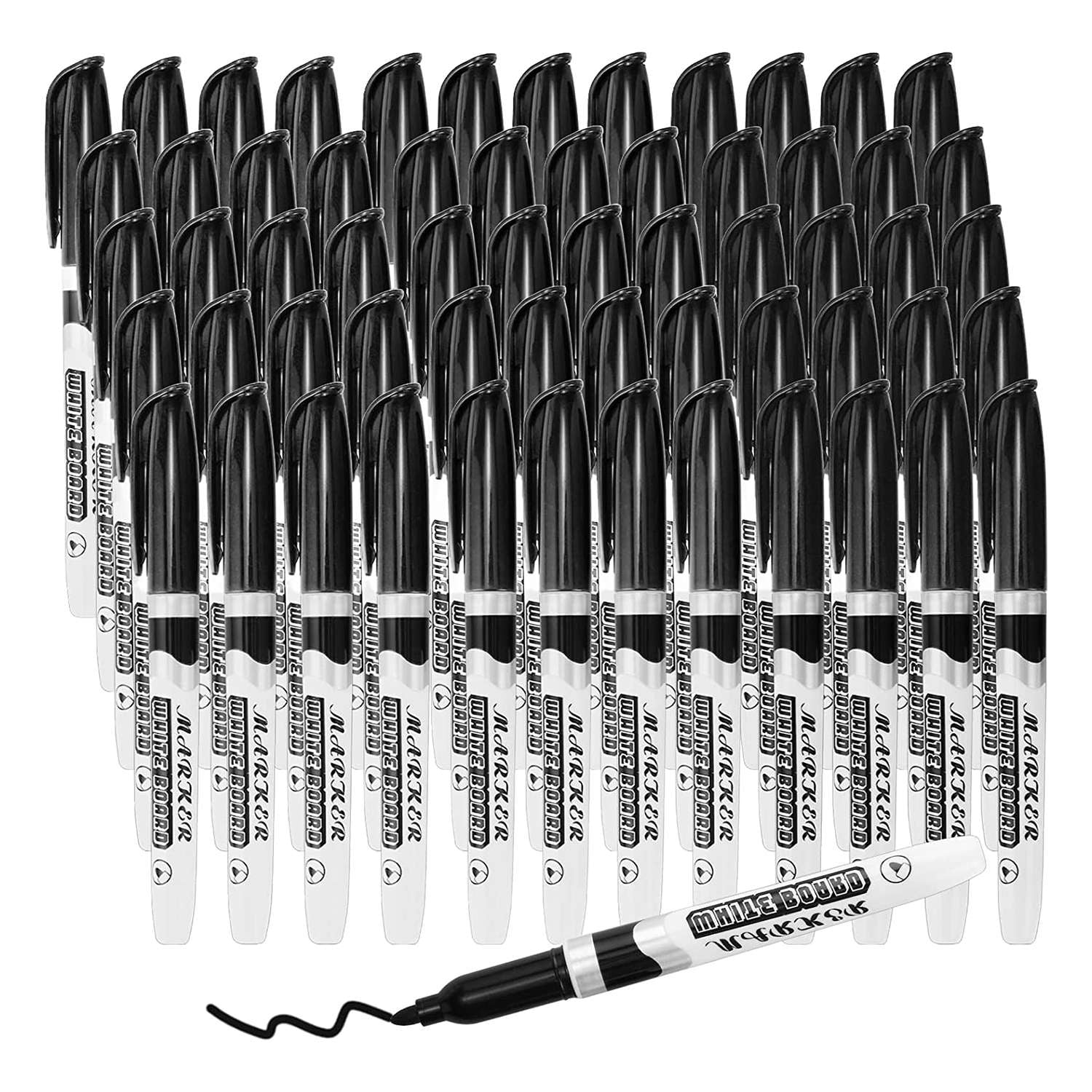 Trjgtas Dry Erase Markers Fine Tip Dry Erase Markers Low Odor Black trjgtas-dry-erase-markers-fine-tip-dry-erase-markers-low-odor-black