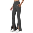 thumbnail image 2 of Vibrex Leggings for Women High Waisted,Women's High Waist Solid Color Hip Lifting Exercise Fitness Tight Yoga Pants Leggings Compression Pants, 2 of 7