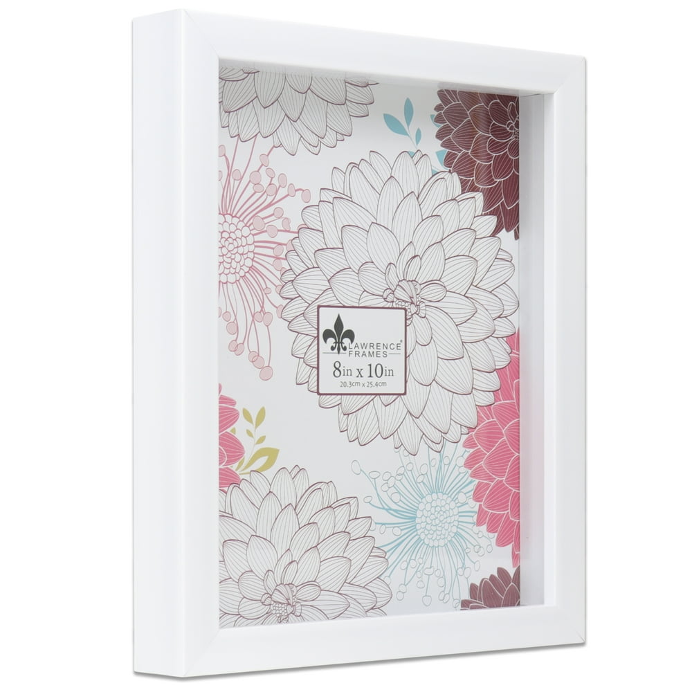 8x10 White Shadow Box Frame Picture Frame