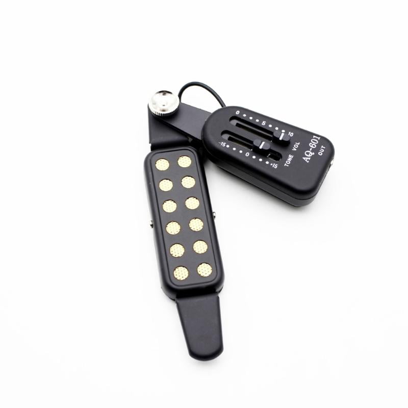 CEORPER Acoustic Guitar Pickup with Cable 12 Sound Hole Magnetic Pickup Transducer