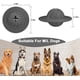 thumbnail image 2 of Juguetes masticables para perros para masticadores agresivos, juguetes para perros, juguetes interactivos para masticar perros para entrenar y limpiar los dientes (gris, disco volador), 2 of 5
