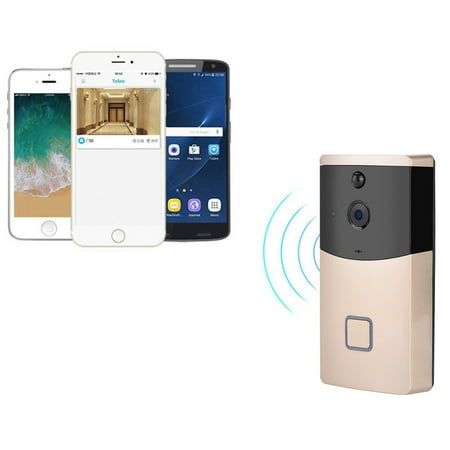 Yosoo Smart Wifi Video Doorbell Visual Camera Intercom Remote