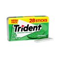 thumbnail image 2 of Trident Spearmint Sugar Free Gum, Nut Free, 28 Piece Pocket Pack, 2 of 6