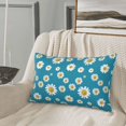 thumbnail image 5 of Xecao Daisies Flowers for Decorative Throw Pillow Case for Couch,Sofa or Bed Set,Pillow Cover for Sofa Home Decor Ideal Gift-20"x30", 5 of 6
