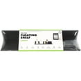 thumbnail image 4 of (2 pack) Hangman No Stud Floating Shelf - 18" Black - Aluminum - Level and Hardware Included - No Drills or Anchors Needed, 4 of 14